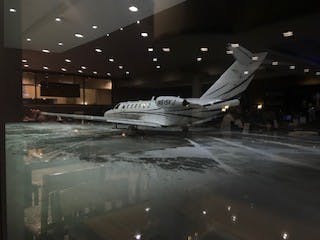A jet plane